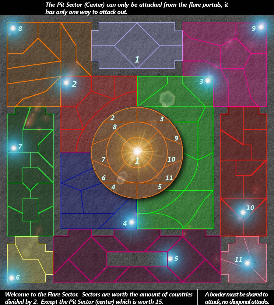 the map